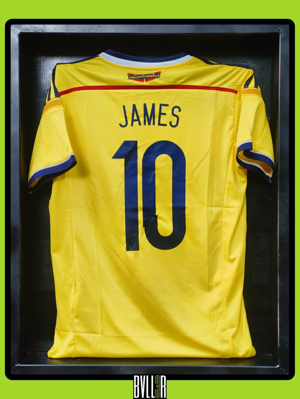 James Rodríguez 2014 Jersey, Colombia World Cup Kit, James Volley Uruguay Shirt, Golden Boot 2014 Football Shirt, Colombia National Team Jersey, World Cup Collector’s Item, BVLL3R James Kit, Retro World Cup Football Shirt, Iconic Goal Jersey, Soccer Shirt with Hologram, James Rodríguez Memorabilia, Rare Colombia Football Shirt, 2014 World Cup Legend Jersey, Football Collector Display Shirt, Historic World Cup Jersey